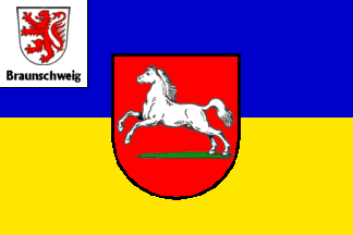 [German Party, Brunswick Local Unit Flag (Germany)]